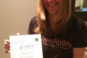 TreeAbility Arboricultural Association Certificate